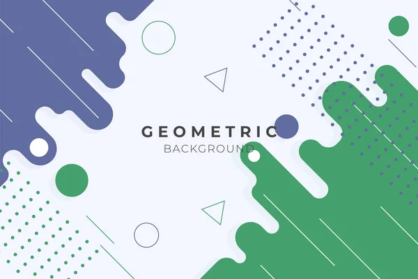 Abstrato Geométrico Cores Brilhantes — Vetor de Stock