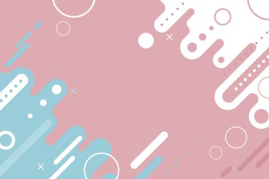 parlak renklerde geometrik arka plan