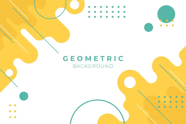 Abstact Geométrico Colores Brillantes — Vector de stock