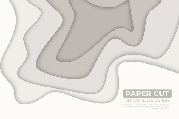 Parlak Renkli Kağıt Kesimi Arkaplan Tasarımı — Stok Vektör