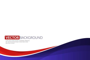 Modern dalgalı iş tarzı arka plan