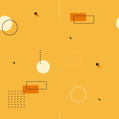 Yumuşak renkli memphis desen tasarımı