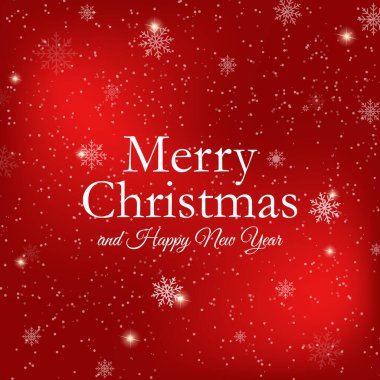 Beyaz kar tanesi süsüsüyle Noel arkaplanı