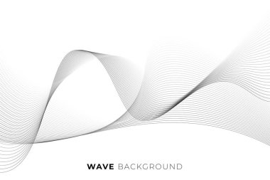 Dalgalı satır biçiminde soyut arkaplan