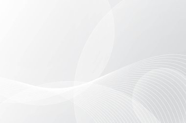 Dalgalı çizgileri olan beyaz soyut arkaplan
