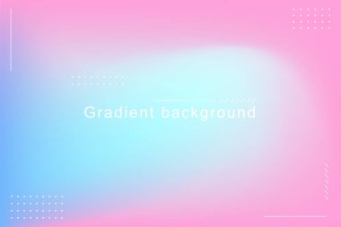 Modern gradyan bulanık vektör arkaplanı