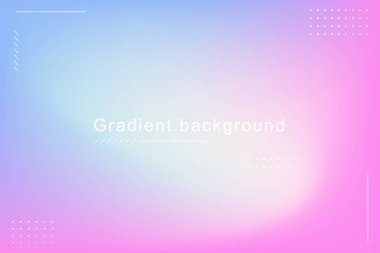 Modern gradyan bulanık vektör arkaplanı