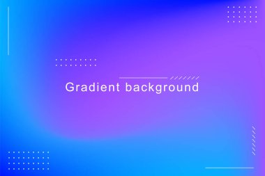 Modern gradyan bulanık vektör arkaplanı