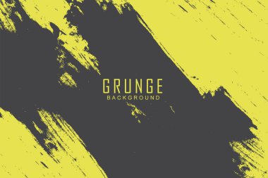 Soyut sarı ve siyah renk grunge arkaplanı