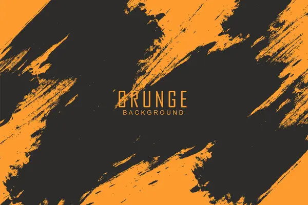 Fondo Grunge Color Naranja Abstracto — Archivo Imágenes Vectoriales