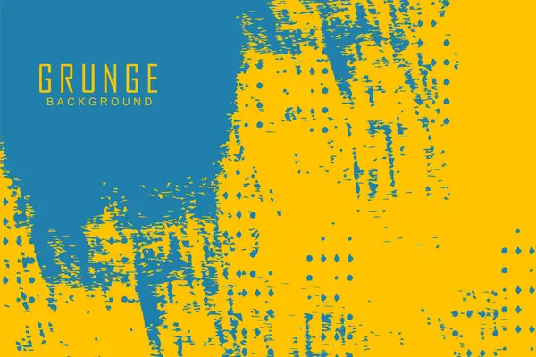 Fondo Grunge Color Azul Naranja Abstracto — Archivo Imágenes Vectoriales