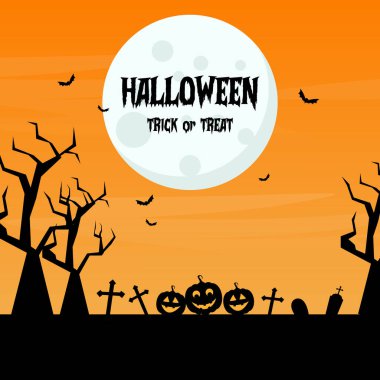 Mezarlık manzaralı Cadılar Bayramı geçmişi