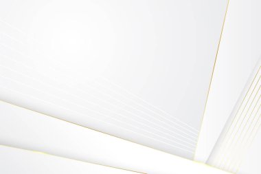 Altın renkli süslemeli beyaz lüks arka plan