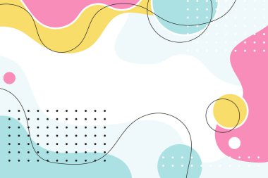 Modern geometrik arka plan tasarlamak