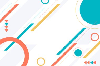 Modern geometrik arka plan tasarlamak