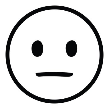 Vektör gülen simgeler kümesi. Duygu Simgeleri. sürpriz duygu