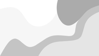 Pürüzsüz, dalgalı kıvrımları olan soyut gri tasarım, minimalist katmanlar ve ince gradyanlar, modern, zarif ve uyumlu bir görsel kompozisyon oluşturur.