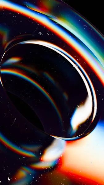 Cam soyut geometri 3 boyutlu. 3B illüstrasyon oluşturucu.