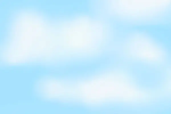 Mavi gökyüzü ve beyaz bulutların derecesi. Çocuk ürünleri veya kozmetik ürünler.
