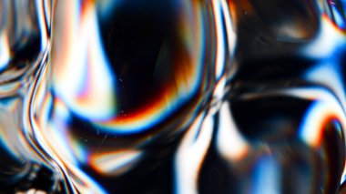 Cam soyut geometri 3 boyutlu. 3B illüstrasyon oluşturucu.