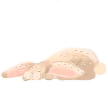 Sevimli tavşan png. El Çizimi.