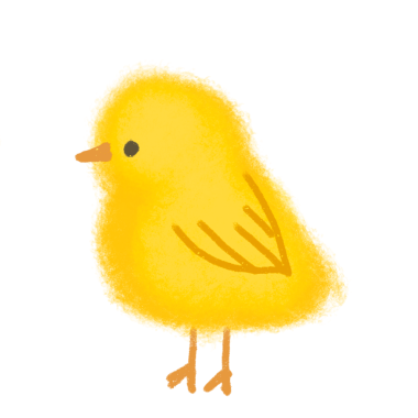 beyaz zemin üzerine sarı kuş