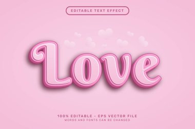 3D metin efektini ve düzenlenebilir metin efektini sevin