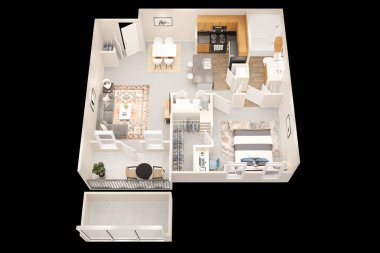 Dairenin mimari modelinin 3D görüntülenmesi planlar, yükseklik, çizim, kat planı, iç tasarım planı diğer belgeler