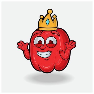 Pepper Maskot Karakteri Gülmeyi Bilmeyen Çizgi Filmi. 