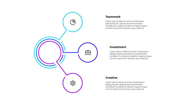 Esboço Fluxograma Infográfico Modelo Negócio Com Opções Passos Processos Vetores De Bancos De Imagens