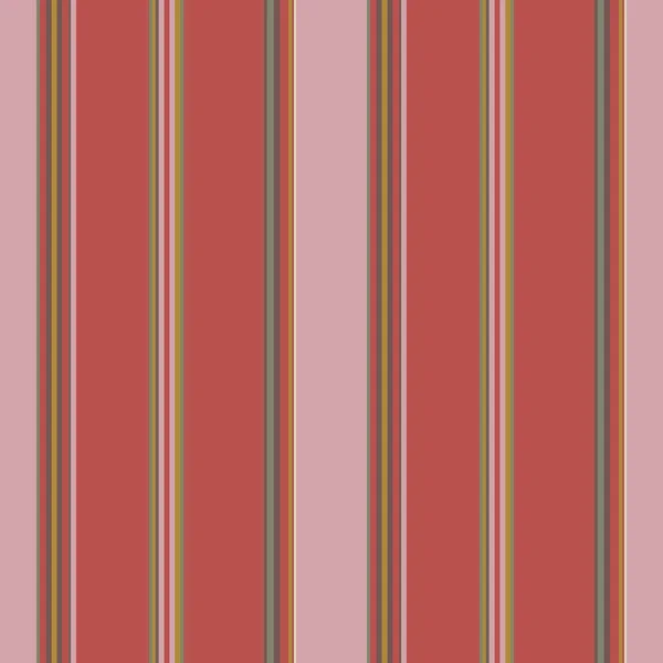 stock vector Pin strip effect wallpaper illustration in various shades of red and pink. Warm tone stripe fabric pattern vector.