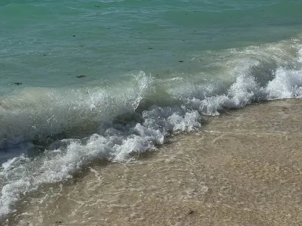 Wellen Den Ufern Der Karibik — Stockfoto