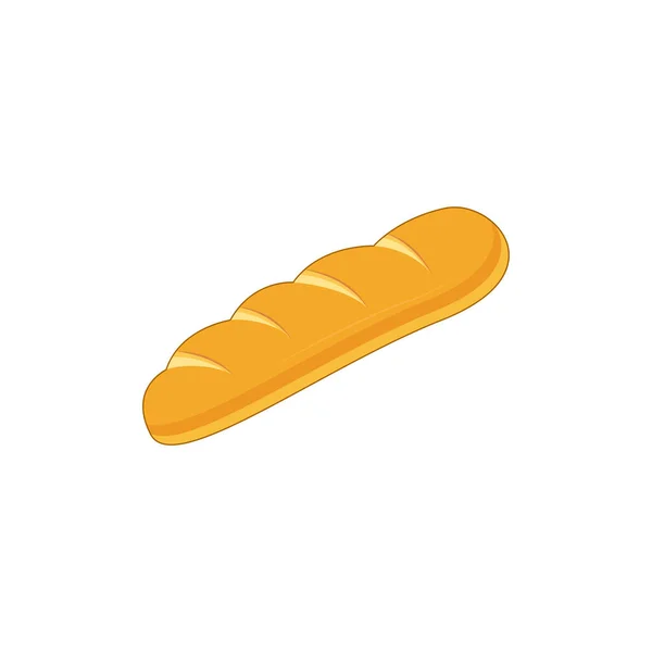 French Loaf Bread Vector Graphics — стоковий вектор