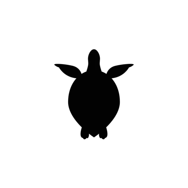 Schildkrötensymbol Oder Logo Vektorgrafik — Stockvektor