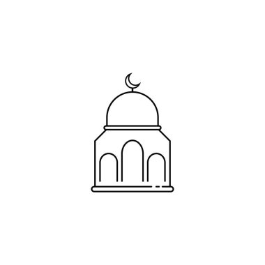 Mosque icon vector graphics