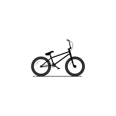 BMX bicycle isolated vector graphics