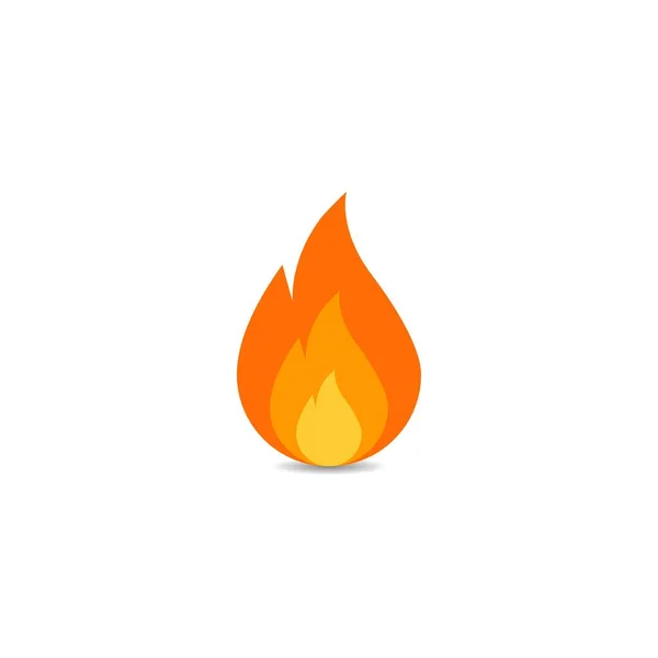 Fire Logo Isolated Vector Graphics — Stock Vector