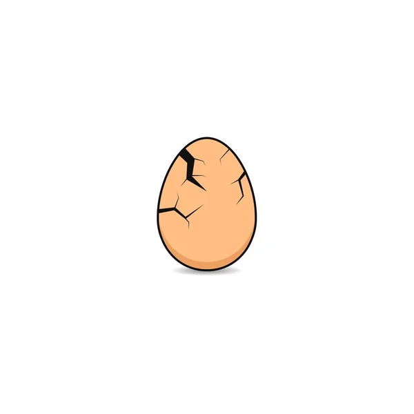 鶏の卵ハッチ分離ベクトルグラフィックス — ストックベクタ