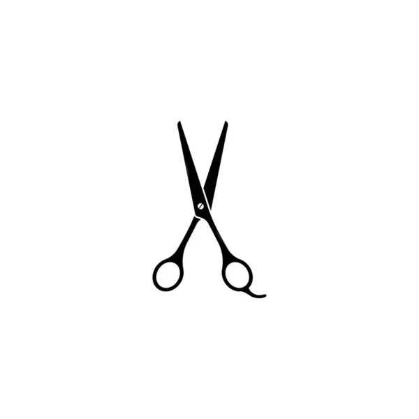 Hairdressing Scissor Icon Isolated Vector Graphics — Stock Vector