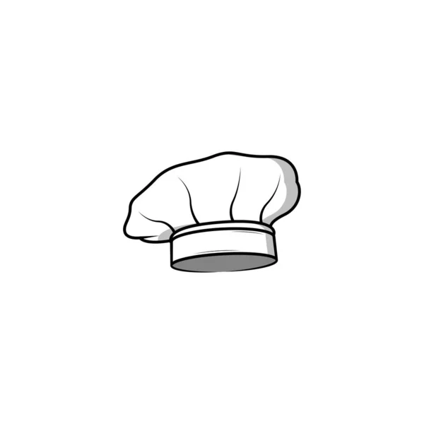 Icône Chapeau Chef Graphiques Vectoriels Isolés — Image vectorielle