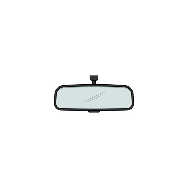 Araba Dikiz Aynası Izole Vektör Grafikleri — Stok Vektör