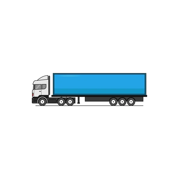 货车或重型货车矢量图形 — 图库矢量图片