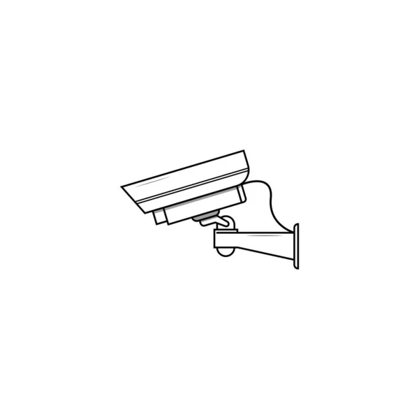 Cctv Icon Isolated Vector Graphics — Stock Vector