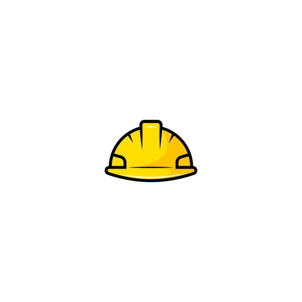 Konstruktion Hut Logo Vektorgrafik — Stockvektor