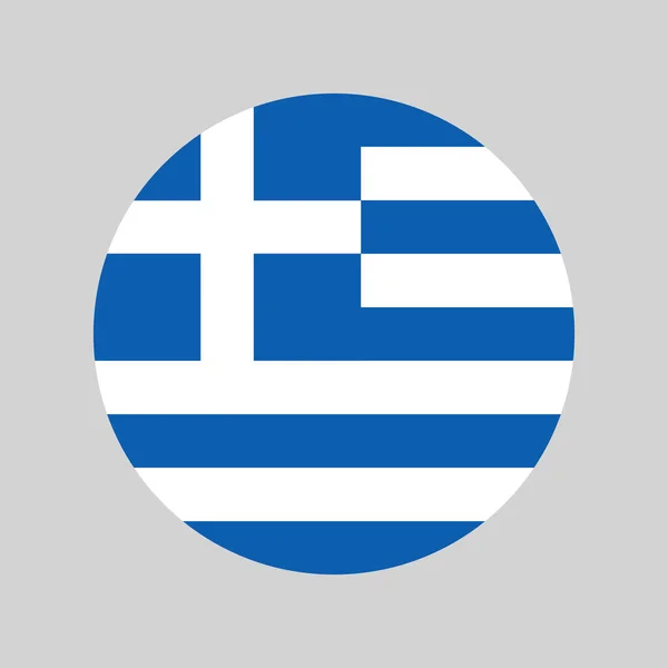 그리스 그리스 색상으로 아이콘 — 스톡 벡터