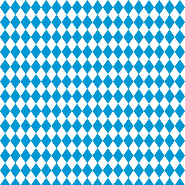 Oktoberfest Bayern Nahtloses Muster Bayern Farben Deutscher Oktoberfest Hintergrund Weiß Vektorgrafiken