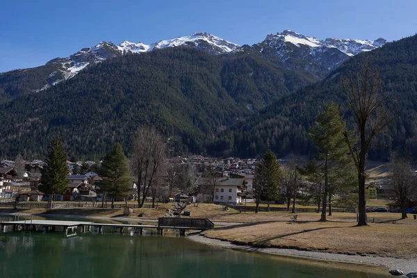Kampl Austria Marzo 2023 Lago Kampler Valle Alpino Stubaital Final — Foto de Stock