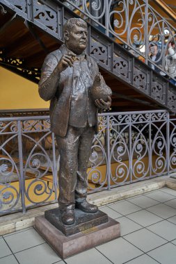 Budapeşte, Macaristan - 29 Nisan 2023 - Budapeşte Büyük Pazar Salonu                               