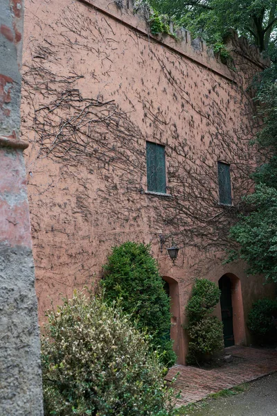 Валеджо Италия Июля 2023 Года Парк Джардино Сигурта Маленький Замок — стоковое фото