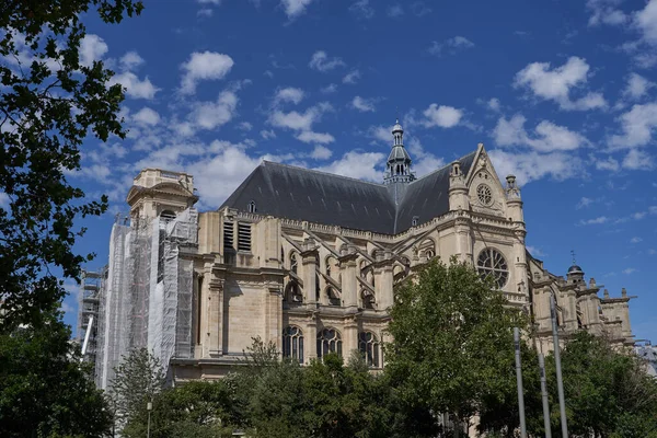 Paříž Francie Července 2023 Kostel Eustache Byl Postaven Letech 1532 — Stock fotografie